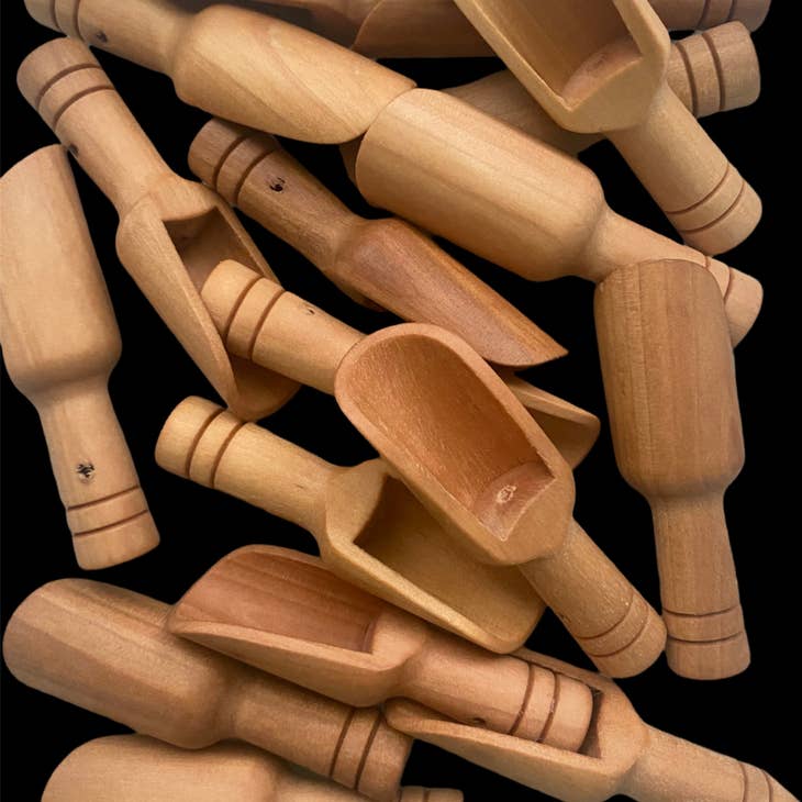 Wooden Spoon Scoop | Body Scrub
