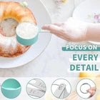 8-Piece Green Measuring Cups & Spoons Set stainless Steel Handle BAKING COOKING